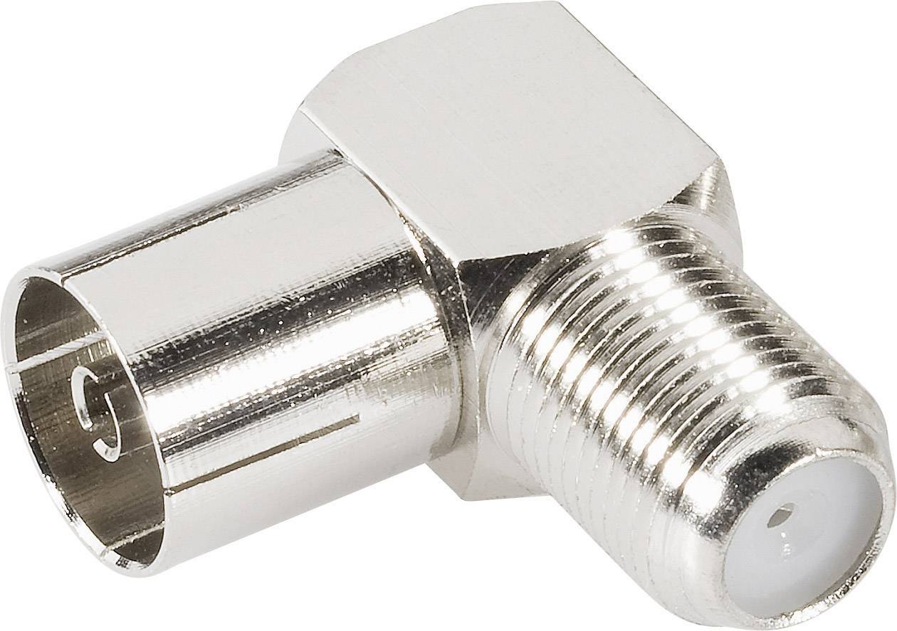 TRU COMPONENTS 1579507 koaksialni adapter koaksialni ženski konektor - ženski konektor F 1 kos-0