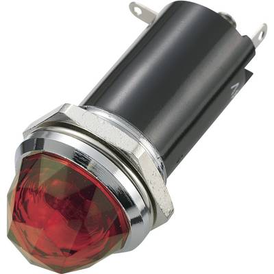 TRU COMPONENTS 1588039 standardna signalna luč z žarnico rdeča 1 kos-0