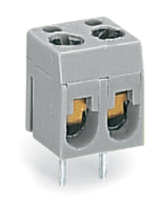Vijačni priključni blok sive barve 237-112 WAGO vsebuje: 600 kosov-0