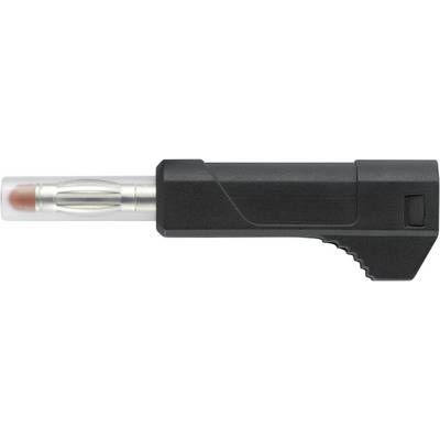 TRU COMPONENTS TC-R8-103 R mini lamelni vtič ravni moški konektor Premer pina: 4 mm rdeča 1 kos-0