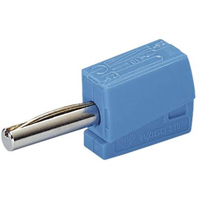 Bananski vtič, raven zatič-: 4 mm moder WAGO 215-711 1 kos-0