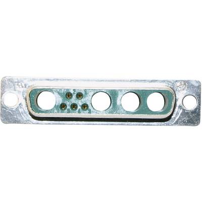Conec 9W4 3009W4SCM99A10X D-Sub hybrid 180 ° spajkalni nastavek 1 kos-0
