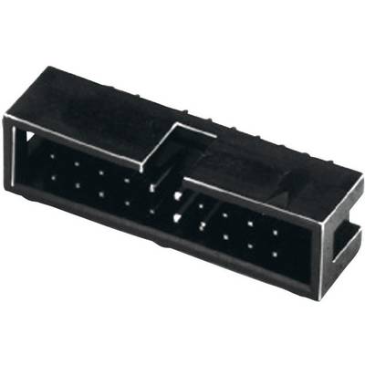 TRU COMPONENTS TC-02747-16-1-00-2 letev z moškimi kontakti Osnovna mreža: 2.54 mm Skupno število polov: 16 Število vrst:-0