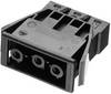 Vgradni ženski konektor Adels-Contact serije AC 166 G, 250 V, (pri +70 °C) 16 A, črn 168863
