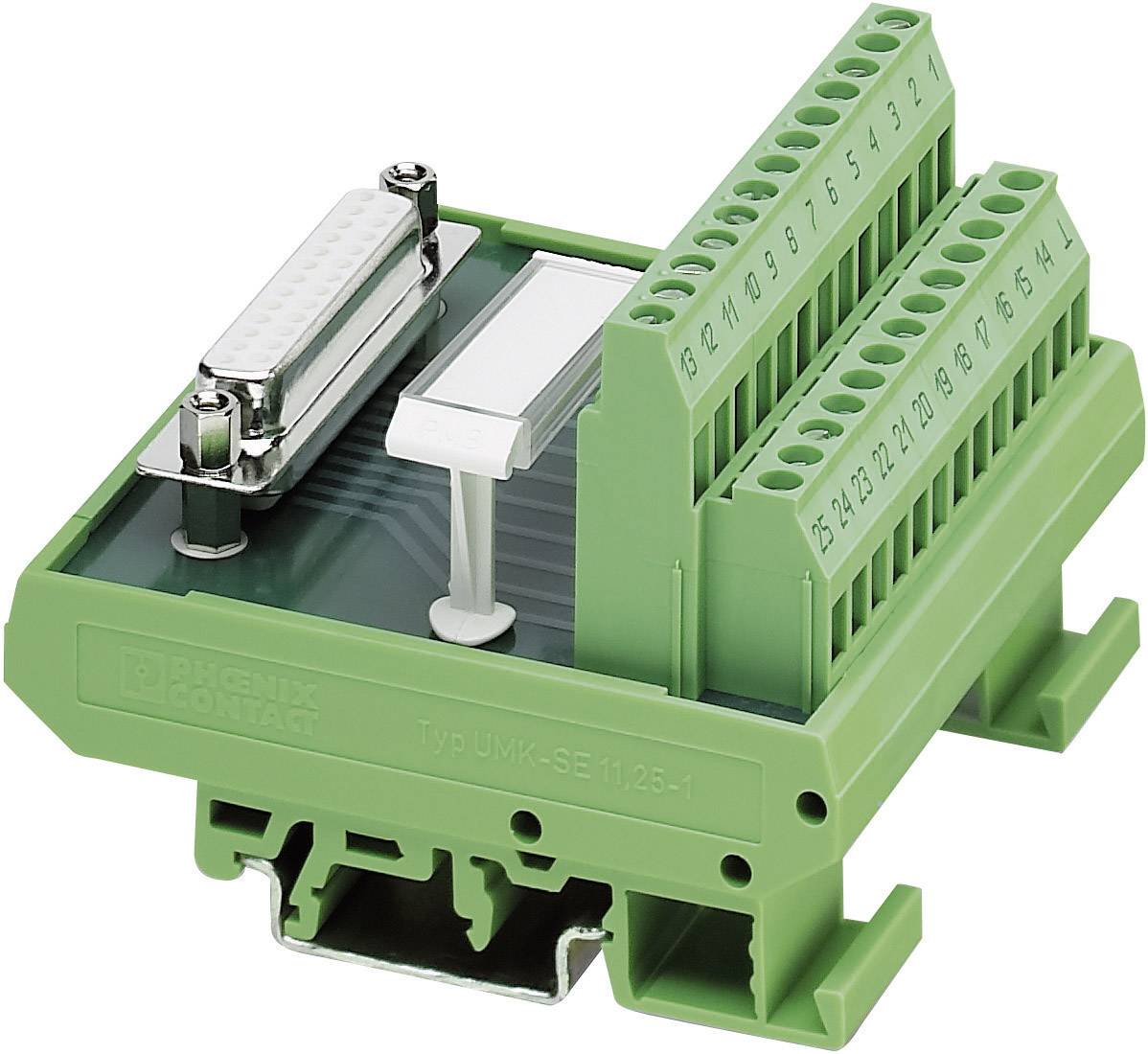 Modul Varioface za letev z ženskimi kontakti D-SUB serije FLKM FLKM-D25 SUB/B Phoenix Co 2281209 Phoenix Contact-0