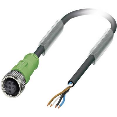 Senzorsko-aktuatorski kabel št.polov: 4 SAC-4P-10,0-PUR/M12FS Phoenix Contact vsebina: 1 kos-0
