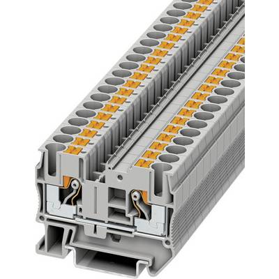 Push-In prevodna sponka PT PT 6 Phoenix Contact sive barve, vsebina: 1 kos-0