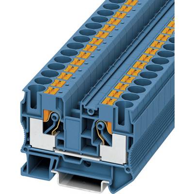 Push-In prevodna sponka PT PT 10 BU Phoenix Contact modre barve, vsebina: 1 kos-0
