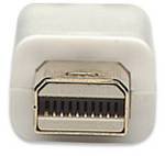 Manhattan Mini-DisplayPort / DisplayPort adapterski kabel mini DisplayPort vtič, DisplayPort vtič 2.00 m bela 324748-CG DisplayPort kabel