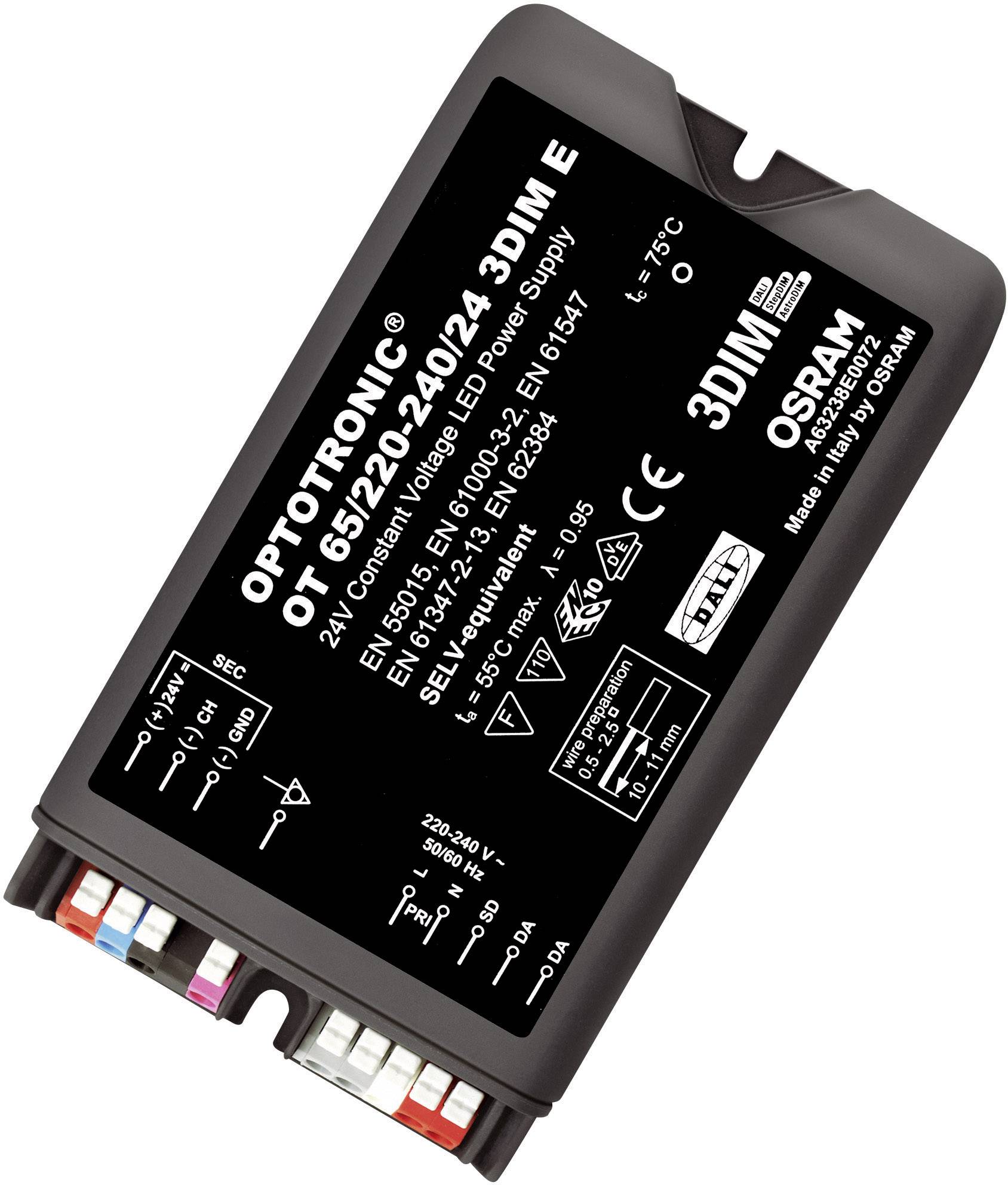 OSRAM OT 65/220-240/24 3DIM E DIM VS20 LED transformator konstantna napetost 65 W