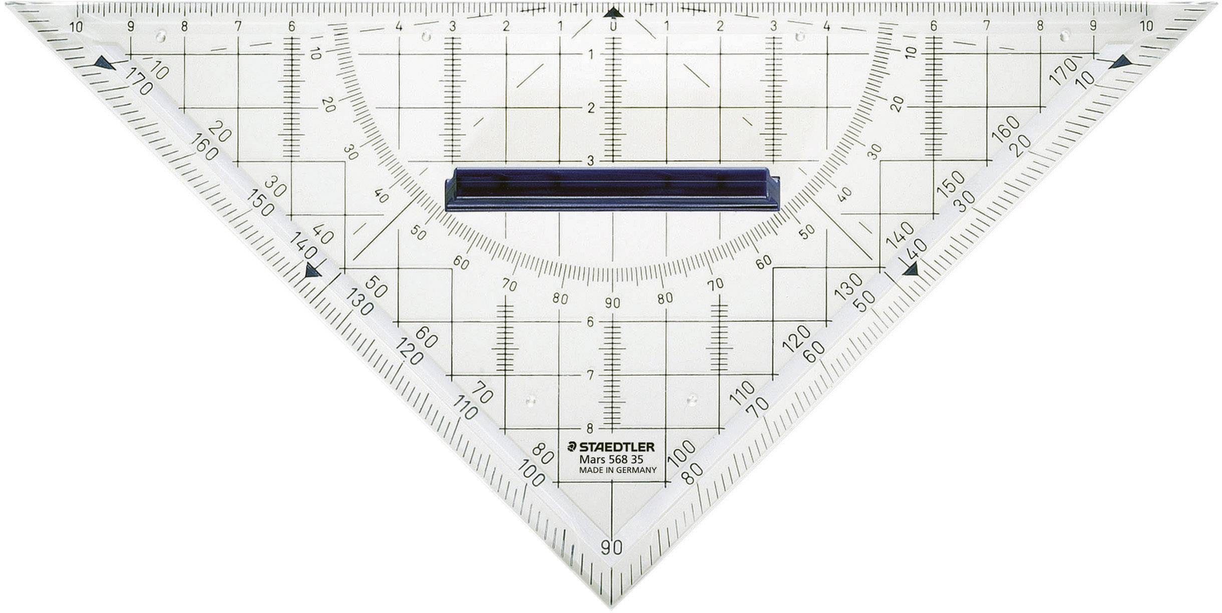 Geotrikotnik, prozoren, 22 cm 568 35 Staedtler-0