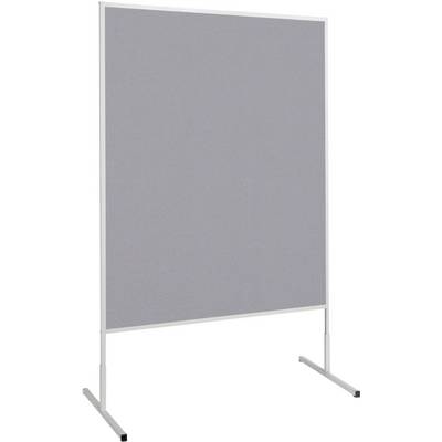 Maul predstavitvena tabla Maulstandard (Š x V) 120 cm x 150 cm filc siva uporabna na obeh straneh, plošča za žebljičke 6-0
