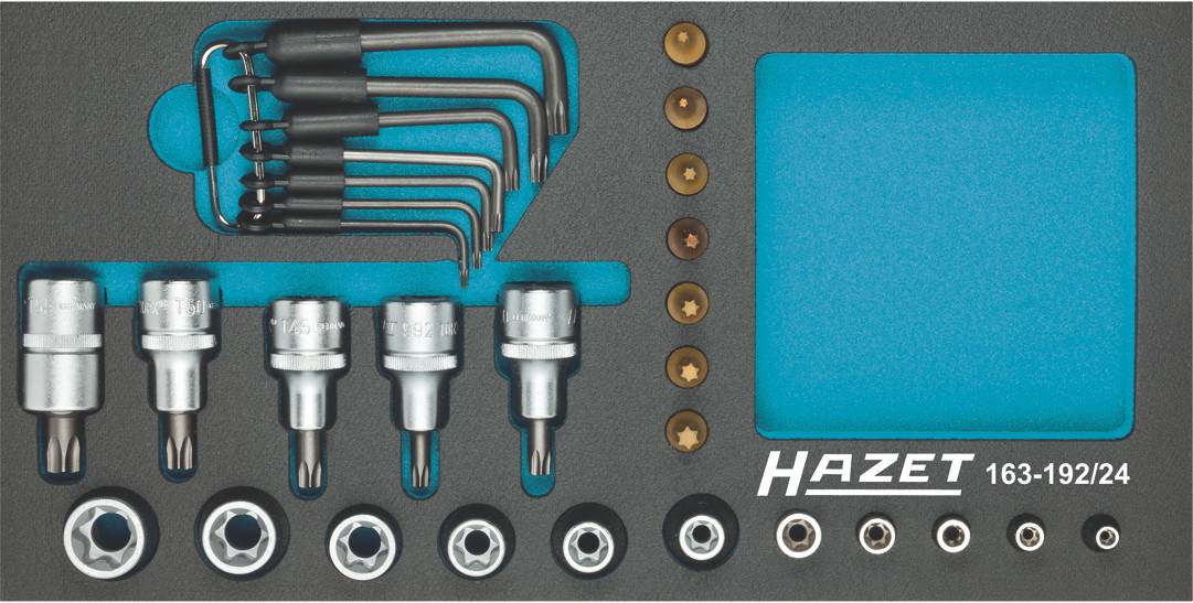 TORX komplet nasadnih ključev Hazet 163-192/24-0