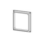 Eaton D125-CI43 pokrov za ohišje (D x Š x V) 25 x 375 x 250 mm transparentna 1 kos