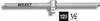 Hazet 915 915 drseči ročaj 12.5 mm 1/2 palec Pogon (izvijač) 1/2" (12.5 mm) 298 mm 1 kos
