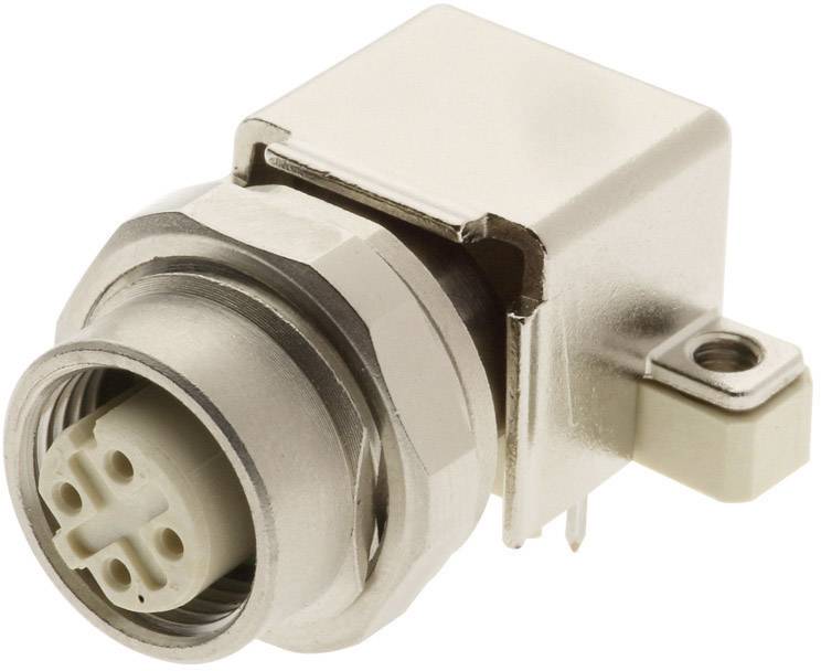 M12 PCB adapter, kotni Han® M12 Harting vsebuje: 1 kos-0