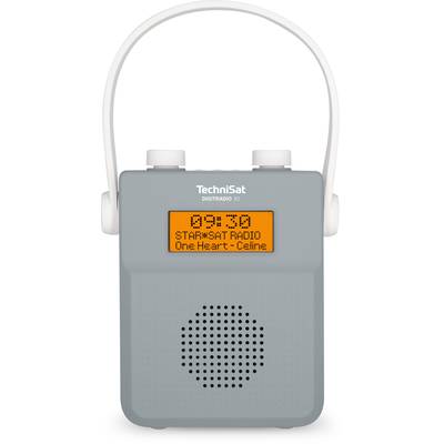 TechniSat DIGITRADIO 30 radio za kopalnice DAB+ (1012), UKW (1014), DAB (1013) Bluetooth  vodoodporen siva