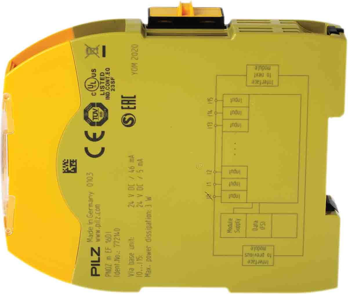 Pilz Vhodni Izhodni Modul Za Plc Krmilnik Pnoz M Ef Di V Dc