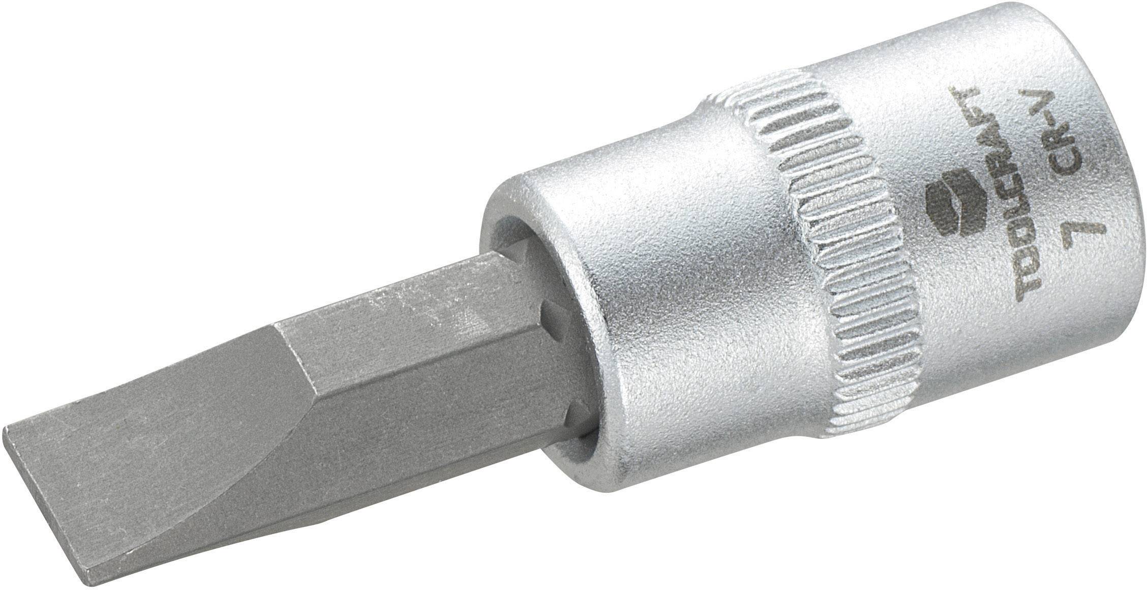 TOOLCRAFT 816067 ploščati nastavki za izvijač 7 mm 1/4" (6.3 mm)