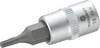 TOOLCRAFT T8 816078 T-profil nastavki za izvijač T 8 1/4" (6.3 mm)