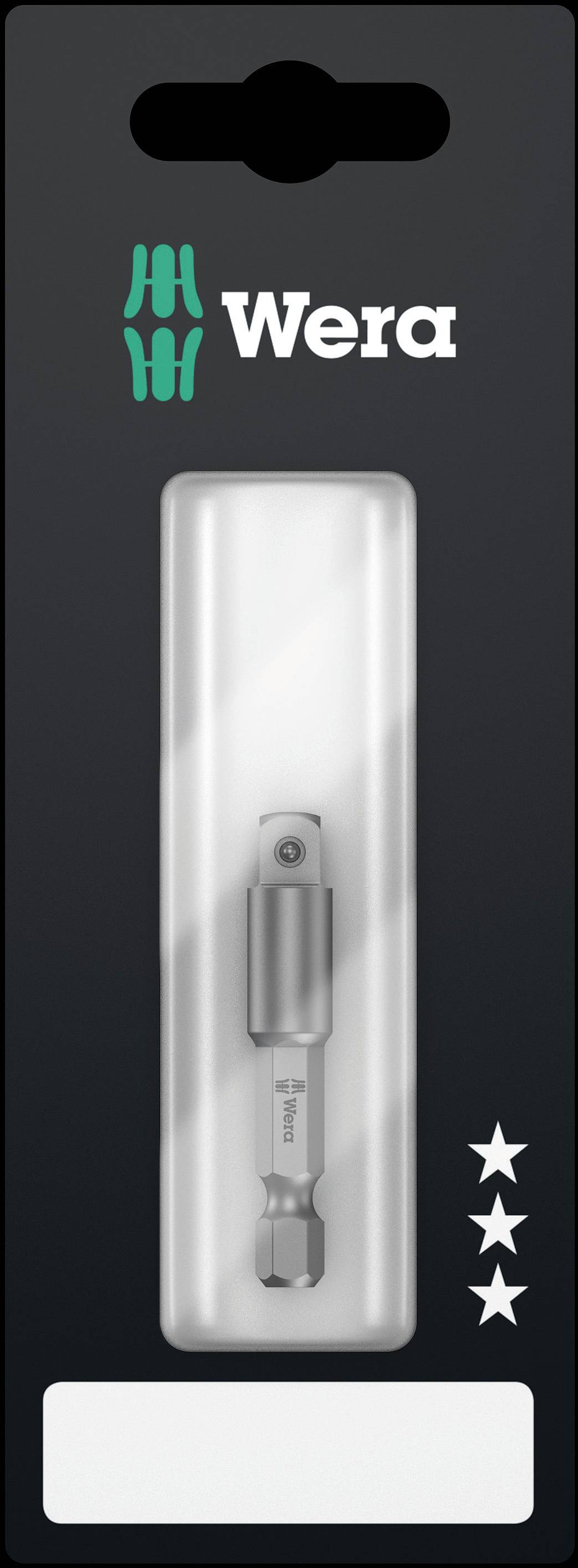 Wera 870/4 05134399001 povezovalni del 6.3 mm 1/4 palec Pogon (izvijač) 1/4" (6.3 mm) 50 mm 1 kos-0