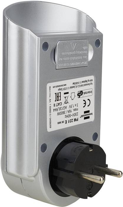 Brennenstuhl Pm 231 E Preis Einstellen Brennenstuhl PM 231 E naprava za merjenje stroškov energijske porabe