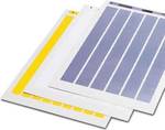 Label sheet, DIN A4 BMKL 20X 8 YE