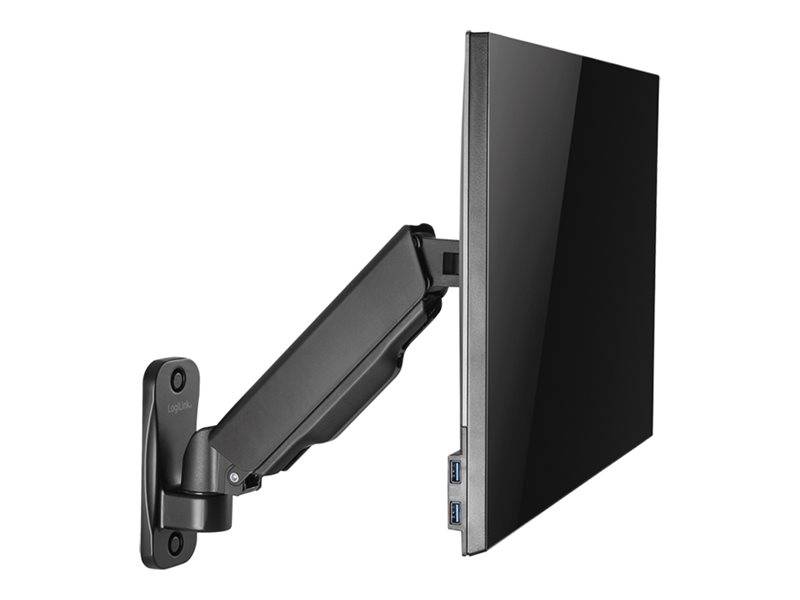 LogiLink Befestigungs-Kit namizni nosilec za monitor 1 Zaslon(-i) 81,3 cm (32") večbarvna-3