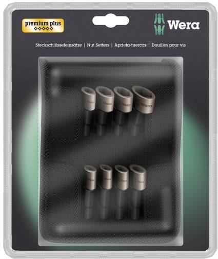 Wera 869/4 M Set 05073495001 komplet nasadnih ključev za stroje Pogon (izvijač) 1/4" (6.3 mm) 50 mm 1 set-1