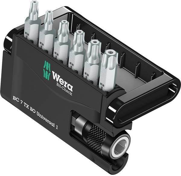 Bit-nastavek, 7-delni komplet Wera 8067-6 TORX® BO /Z 05056158001 TORX BO