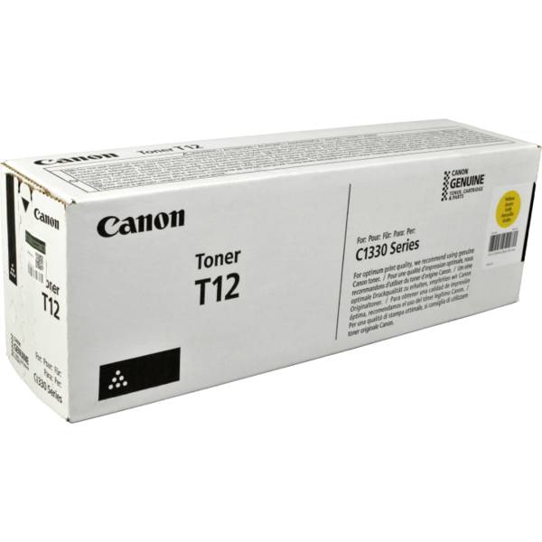Canon toner T12 original  rumena  5095C006