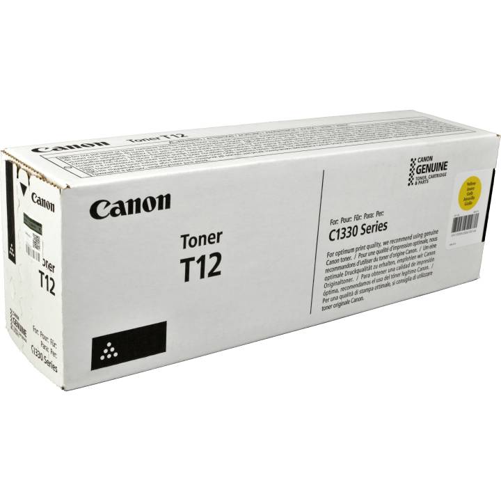 Canon toner T12 original rumena 5095C006-0