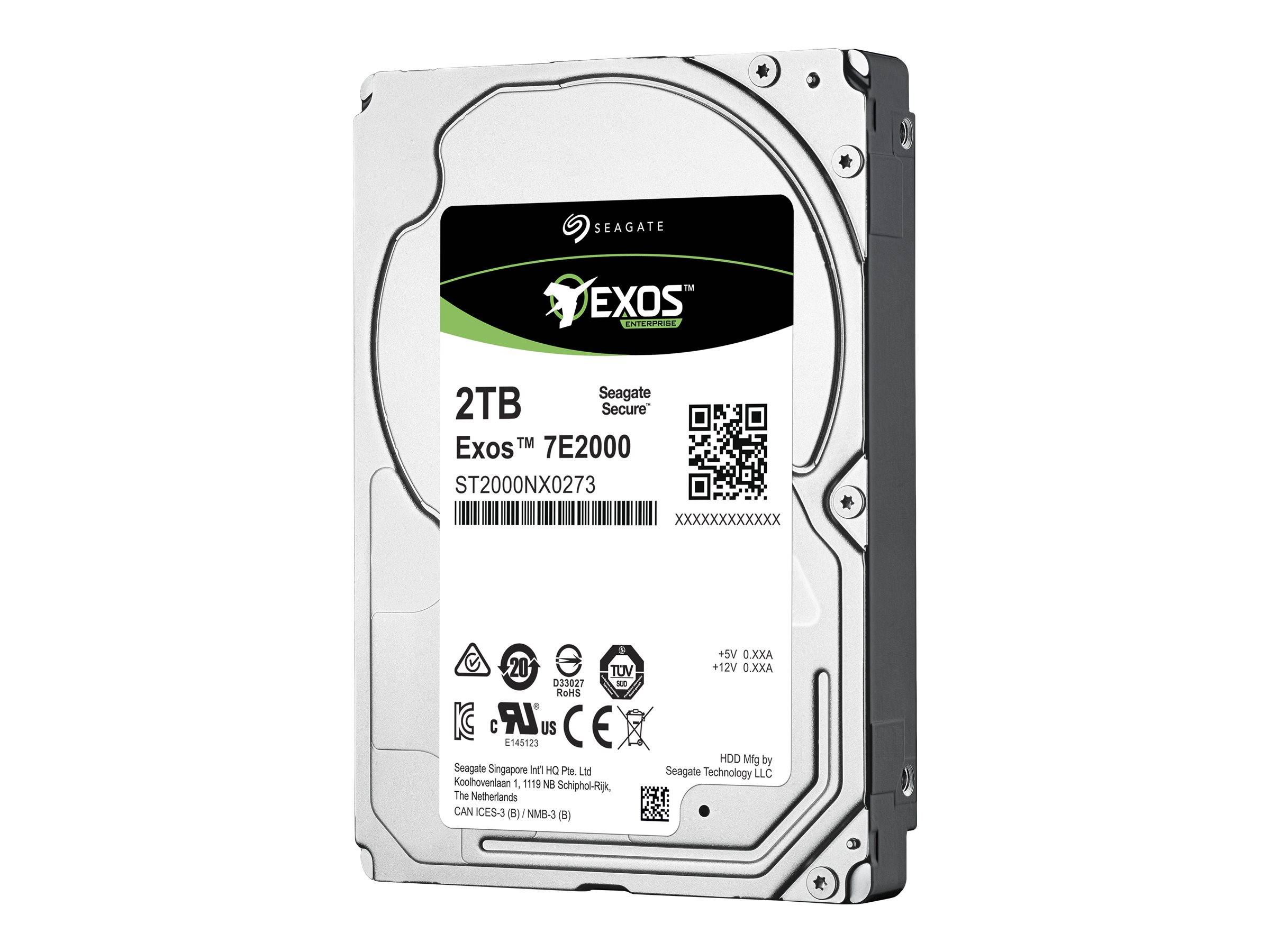 Seagate Exos 7E2000 2 TB notranji trdi disk 6.35 cm (2.5 ") SAS 12 Gb/s ...