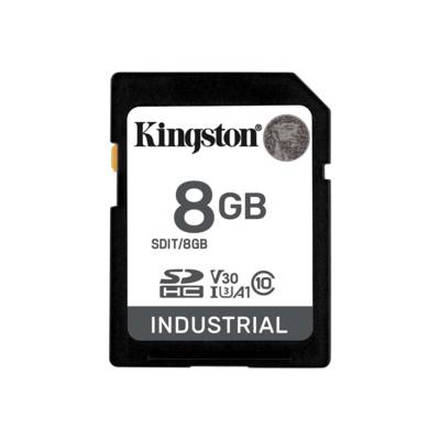 Kingston Industrial sd-kartica 8 GB A1 Application Performance Class, v30 Video Speed Class, UHS-I U3, Class 10-0