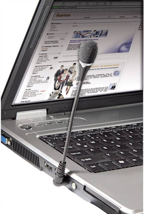PC mikrofon Hama Notebook VoIP-Mikrofon, žični-2