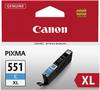 Canon črnilo CLI-551C XL original cianova 6444B001