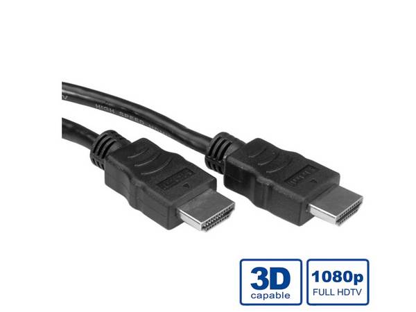 Secomp HDMI priključni kabel USB-C® vtič 1 m črna S3671 standardni HDMI HDMI kabel