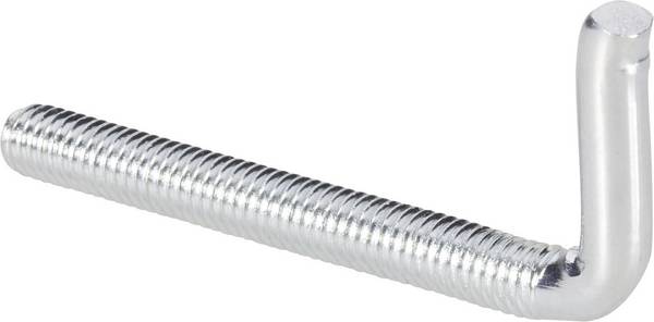 TOOLCRAFT 890689 Ravni vijačni kavlji tip 4 E 50 mm Pocinkano jeklo  10 kos