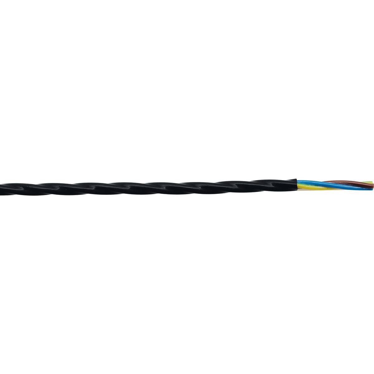 Visokotemperaturni vodnik ÖLFLEX® HEAT 205 MC 2 x 0.25 mm črne barve LappKabel 0091200 300 m