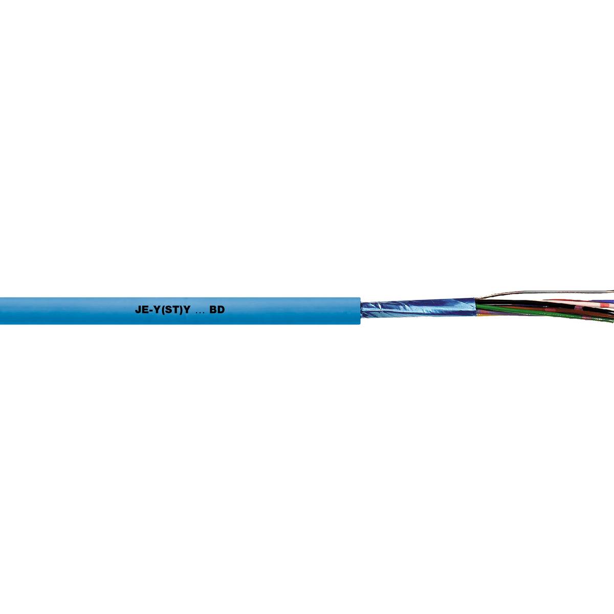 Podatkovni kabel UNITRONIC® JE-Y(ST)Y...BD EB 2 x 2 x 0.8 mm modre barve LappKabel 0034120 250 m