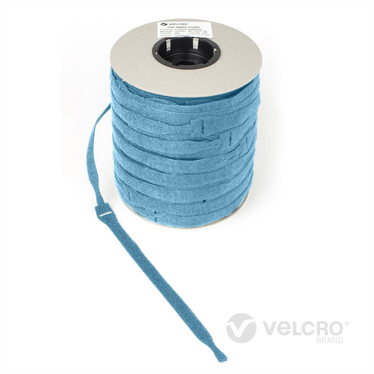 VELCRO® VELCRO® One Wrap® Strap 20mm x 150mm, 75 ježek trak turkizna 1 kos-0