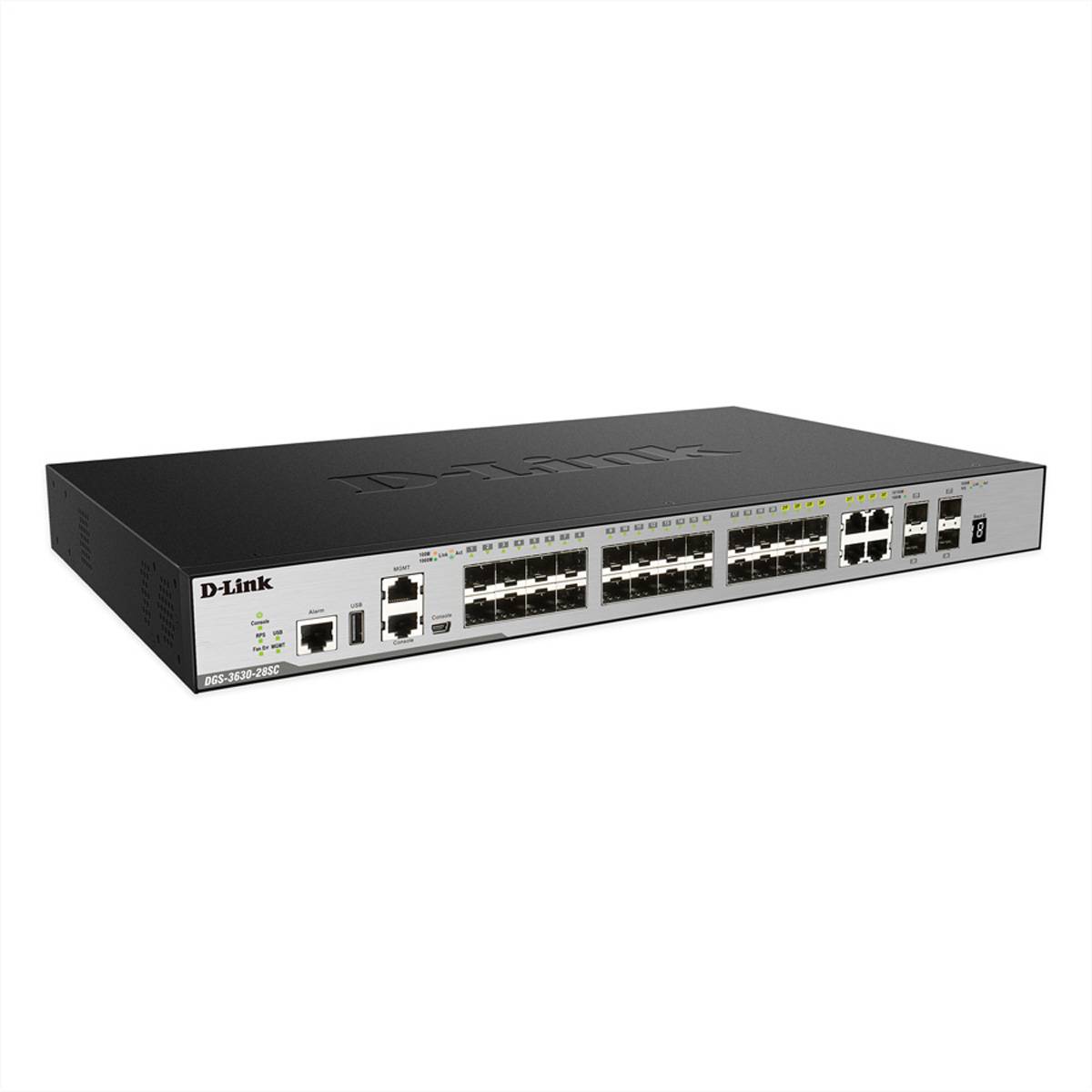 D-Link DGS-3630-28SC/SI/E 28-portno optično gigabitno skladovno stikalo Layer 3 (SI)-2