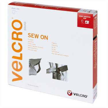 VELCRO® Velcro VEL-EC60289, Braun, 20 mm, 10 m, 1 Stück(e), Box  sprijemalni trak    rjava 1 kos