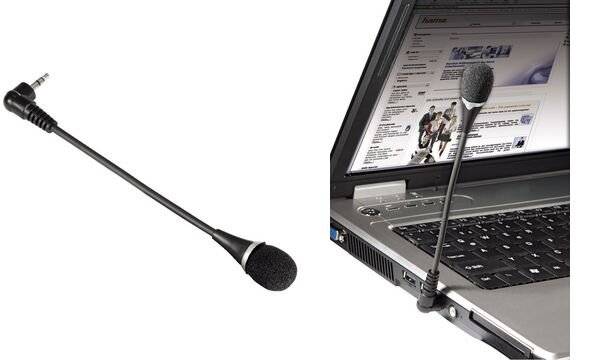 PC mikrofon Hama Notebook VoIP-Mikrofon, žični-3