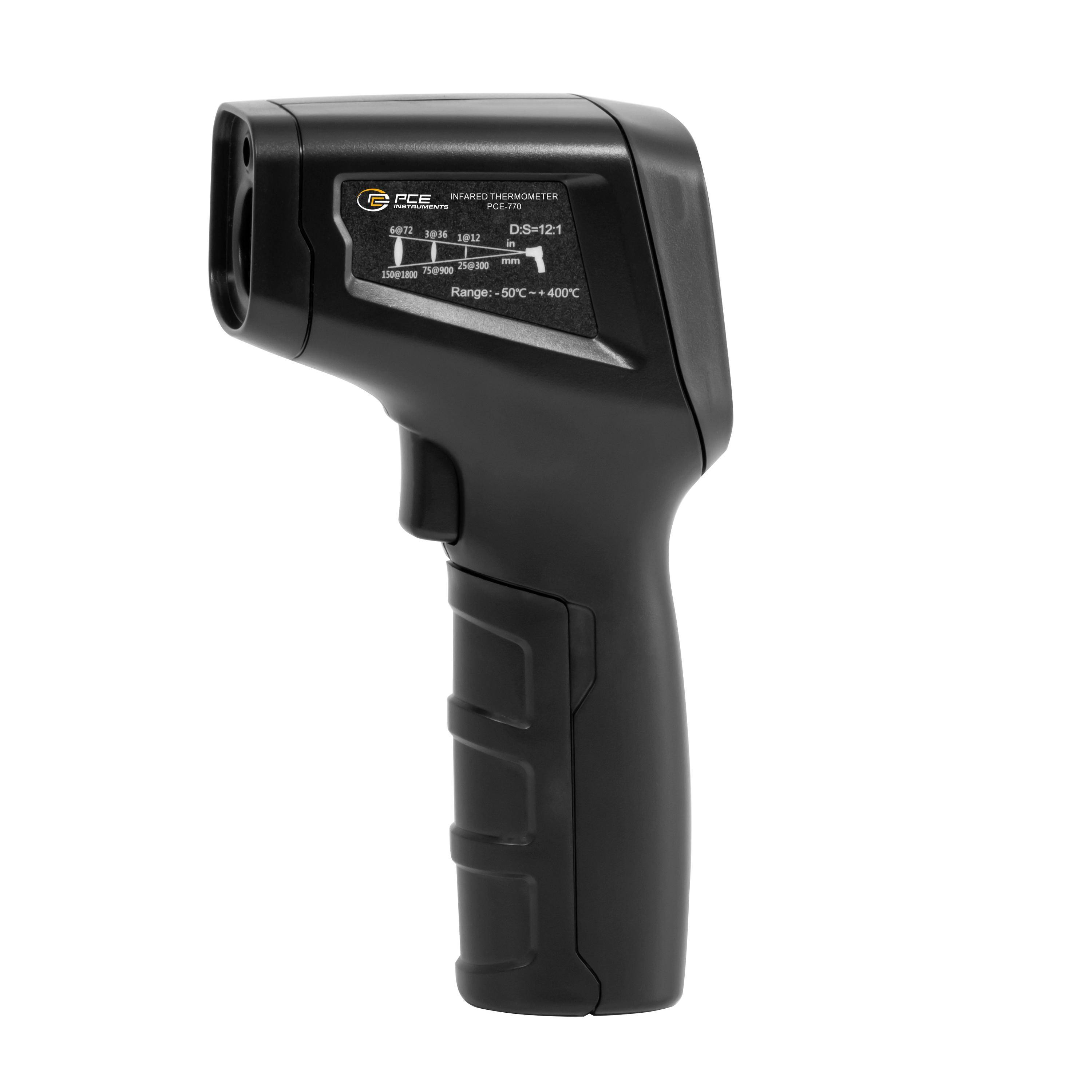 PCE Instruments PCE-770 infrardeči termometer Optični termometer 12:1 -50 - 400 °C brezkontaktno ir merjenje-3