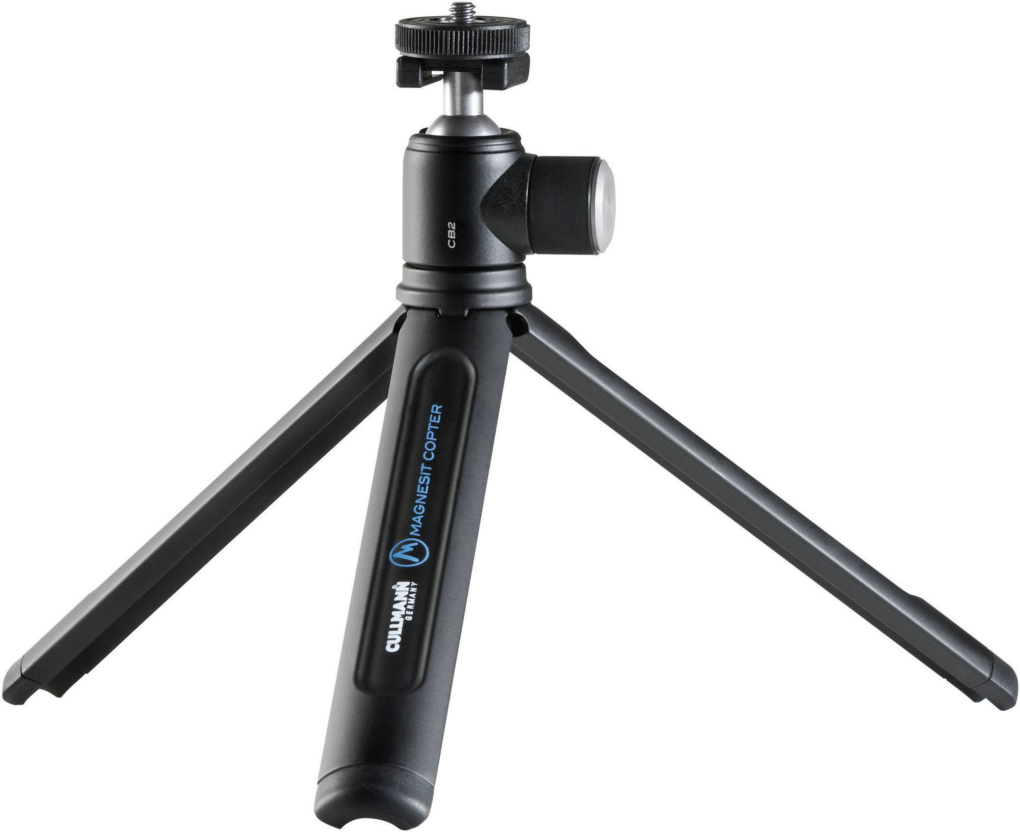 Cullmann COPTER Multistativ trinožno stojalo 1/4 colski Delovna višina=16 cm črna okrogla glava-0