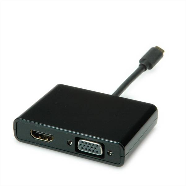 Secomp S3250 USB-C® adapter  črna  0.10 m