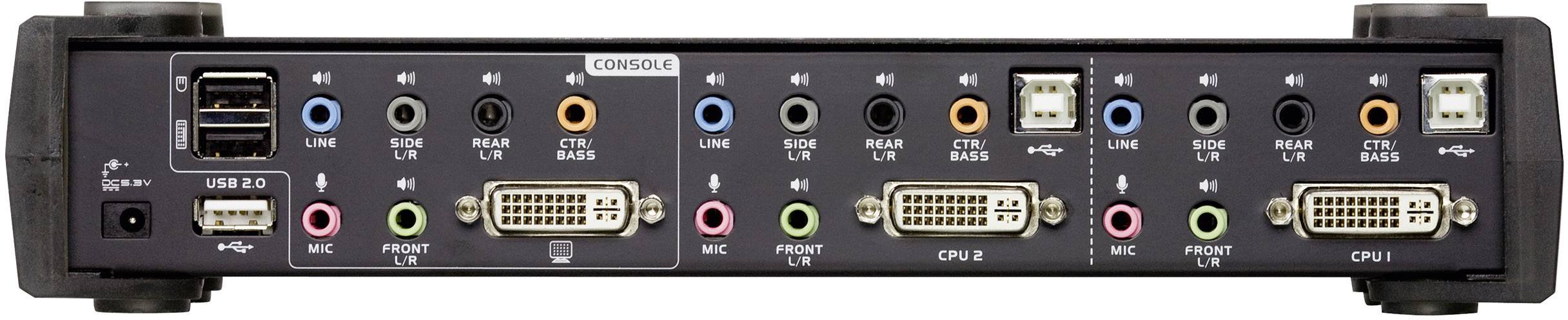 2-vratno KVM-stikalo Aten, USB, DVI CS1782A-AT-G-3