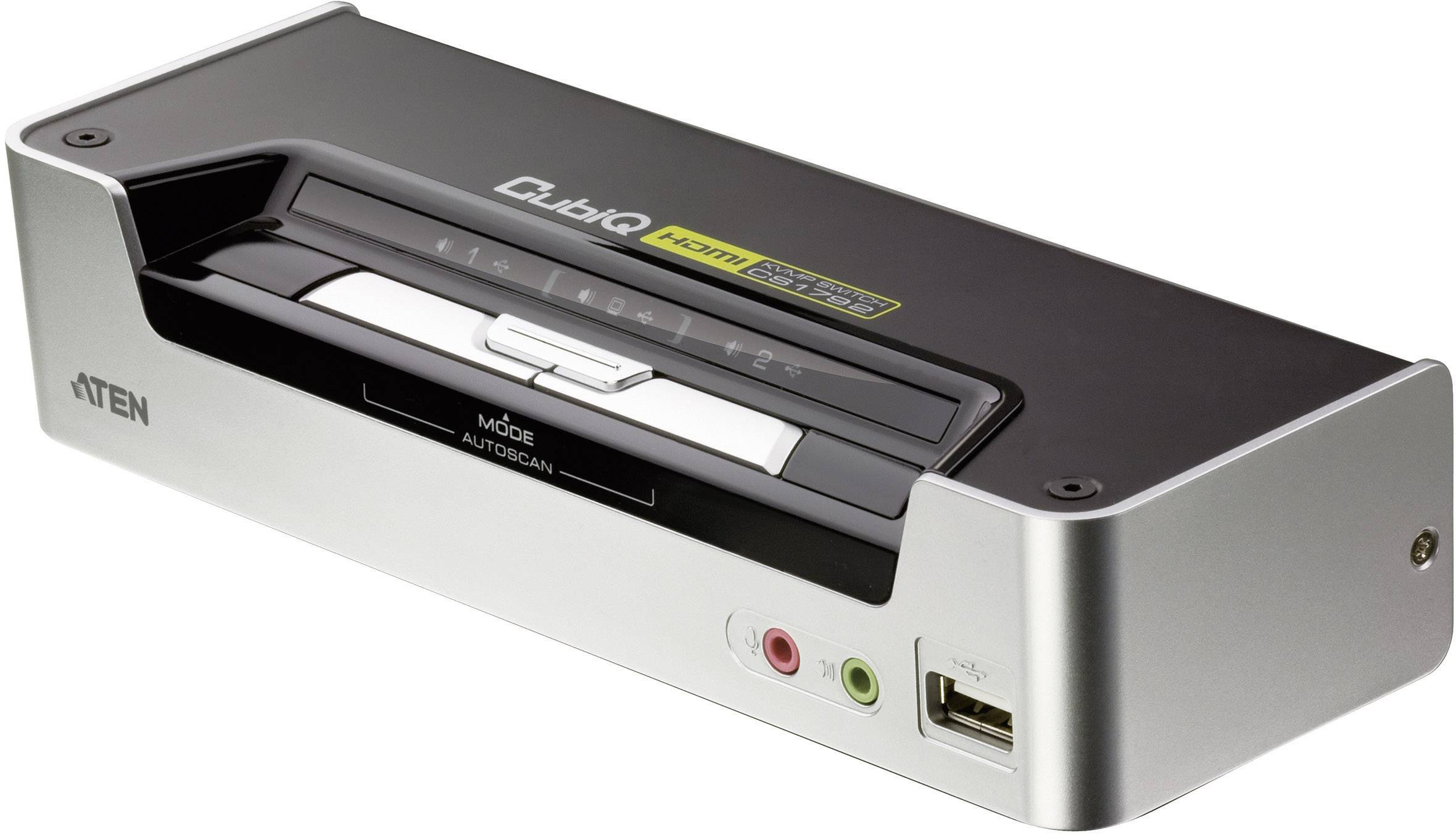 ATEN KVM-SWITCH/Istikalo 2 vhoda USB, HDM CS1792-AT-G-0
