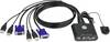 2-vratno KVM-stikalo Aten, USB, VGA CS22U-AT